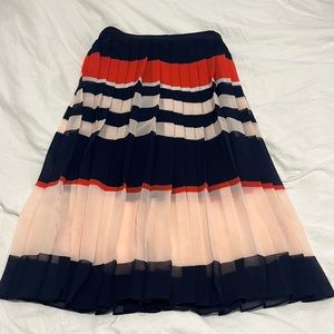 Maison Jules midi pleated skirt
